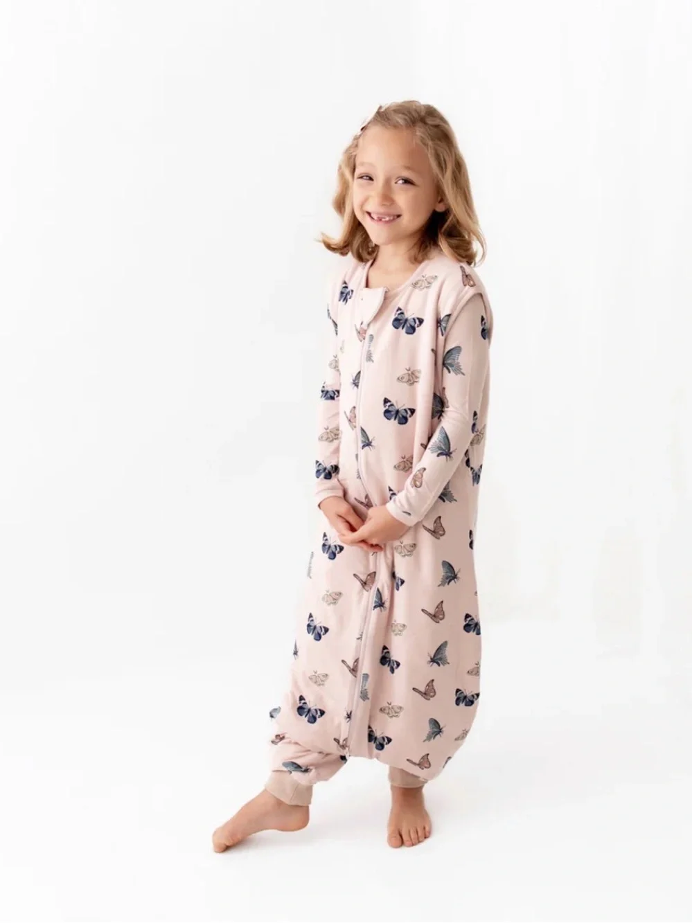 Kyte BABY Sleep Bag Walker in Blush Butterfly -1.0